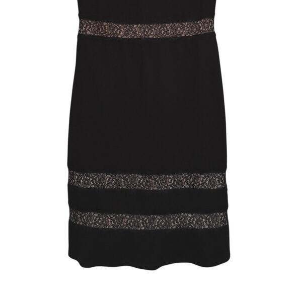 Alice + Olivia Kerrie Lace Panel Sleeveless Sheath Dress - Size 8 - Picture 8 of 11
